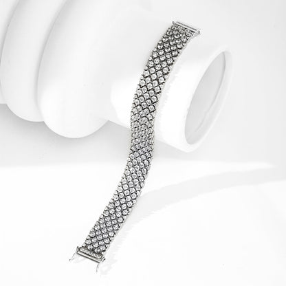 [Love's Uplift]Ornate Elegant Round Cut Party Bracelet