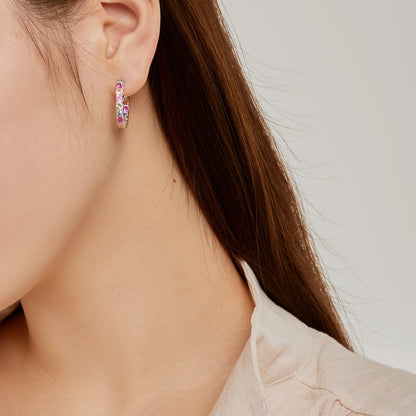 [Love's Uplift]Unique Round Cut Daily Earrings