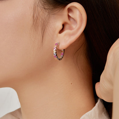 [Love's Uplift]Unique Round Cut Daily Earrings