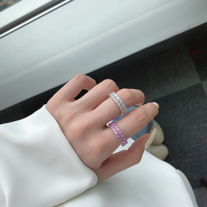 [Love's Uplift]Sparkling Full Heart Ring