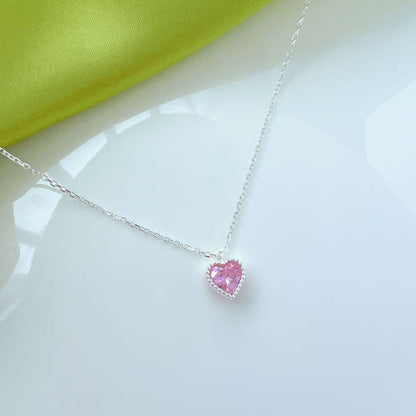 [Love's Uplift]Ornate Heart Shape Necklace