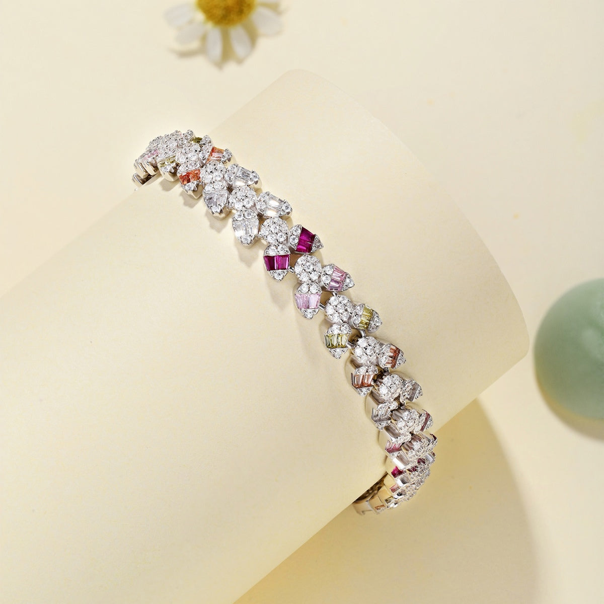 [Love's Uplift]Dainty Exquisite Flower Shape Daily Bracelet