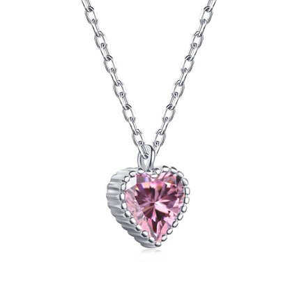 [Love's Uplift]Ornate Heart Shape Necklace