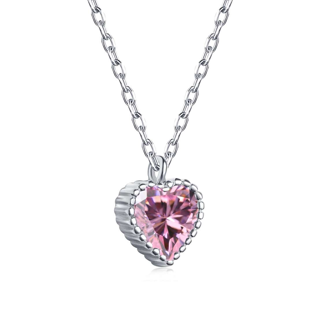 [Love's Uplift]Ornate Heart Shape Necklace