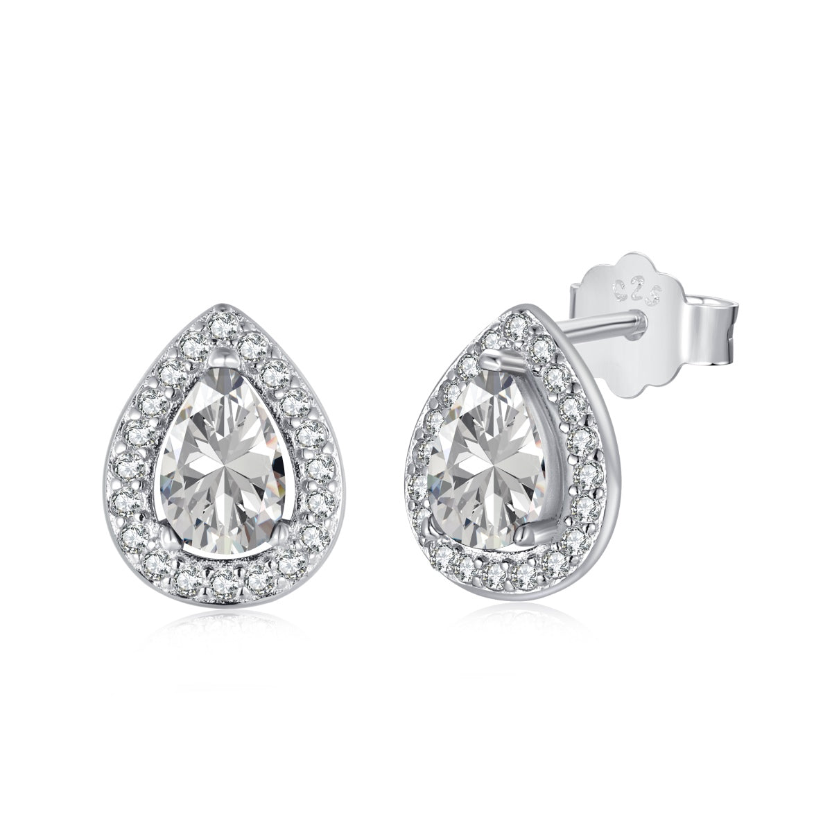 [Love's Uplift]Luxurious Water Drop Shape Earrings