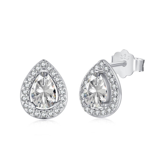 [Love's Uplift]Luxurious Water Drop Shape Earrings