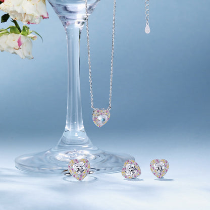 [Love's Uplift]Exquisite Heart Shape Necklace