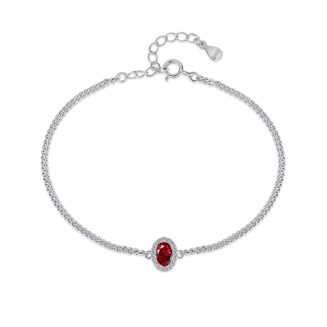 [Love's Uplift]Exquisite Oval Shape Bracelet