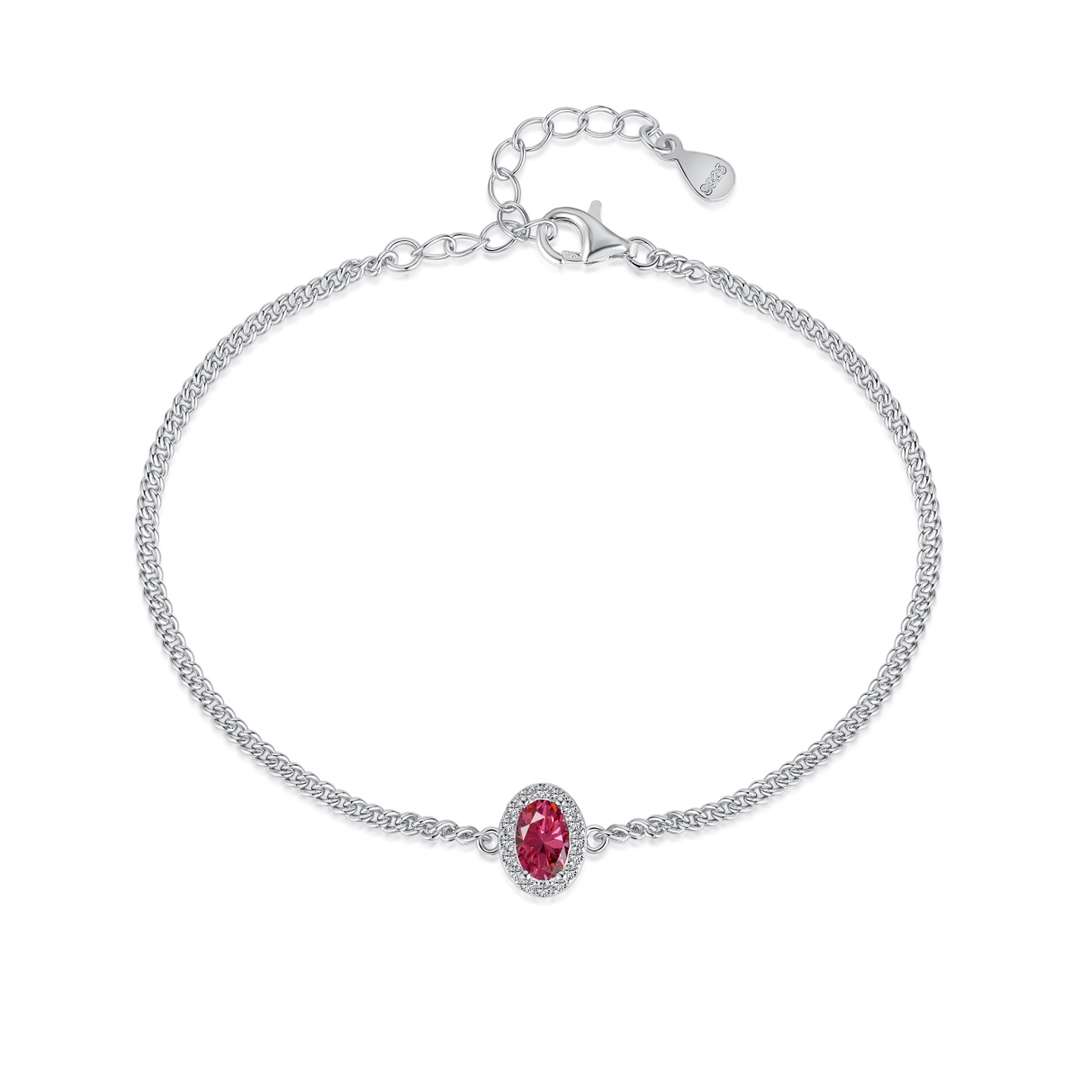 [Love's Uplift]Exquisite Oval Shape Bracelet