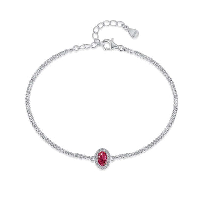 [Love's Uplift]Exquisite Oval Shape Bracelet
