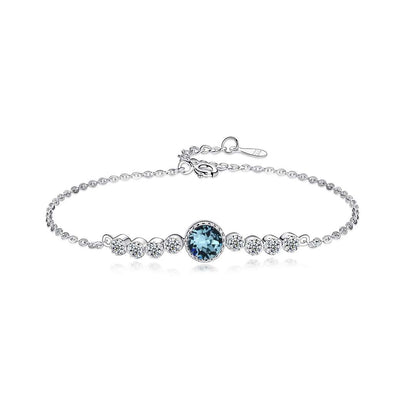 [Love's Uplift]Luxurious Heart Of The Ocean Bracelet