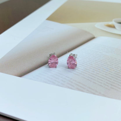 [Love's Uplift]Ornate Water Drop Shape Earrings