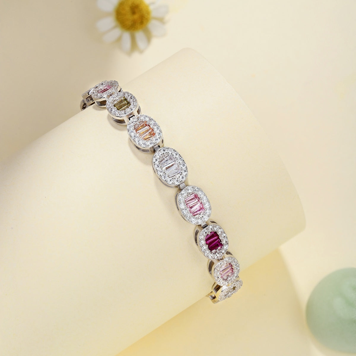 [Love's Uplift]Exquisite Ornate Emerald Cut Daily Bracelet