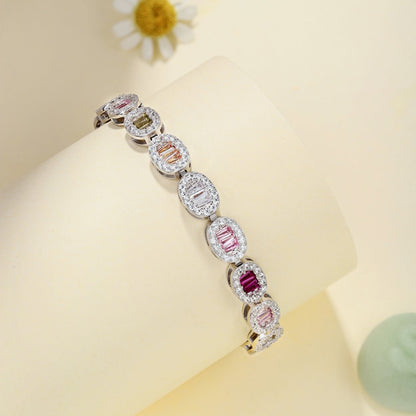 [Love's Uplift]Exquisite Ornate Emerald Cut Daily Bracelet