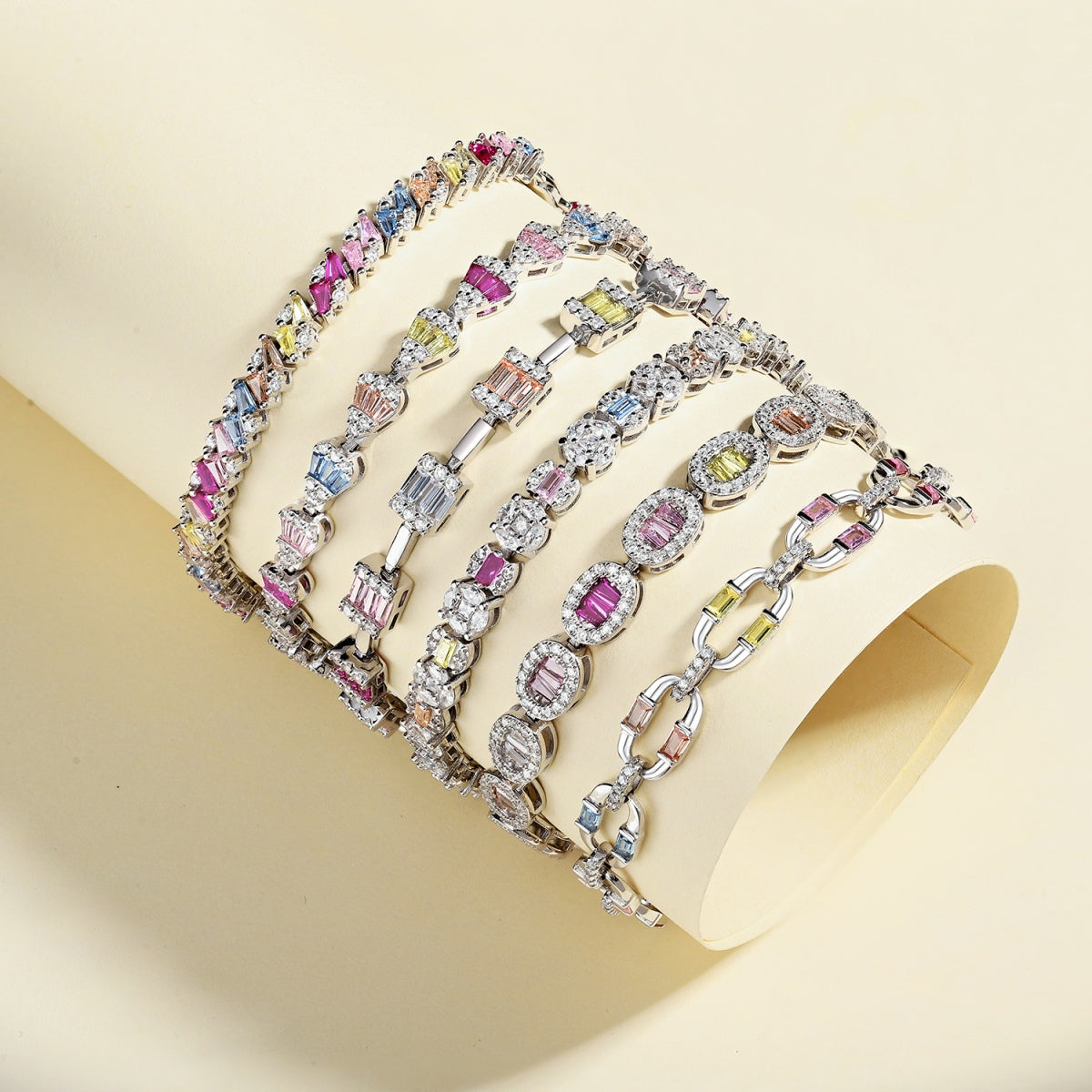 [Love's Uplift]Exquisite Ornate Emerald Cut Daily Bracelet