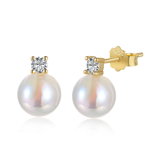[Love's Uplift]Symphony Mermaid Pearl Earrings