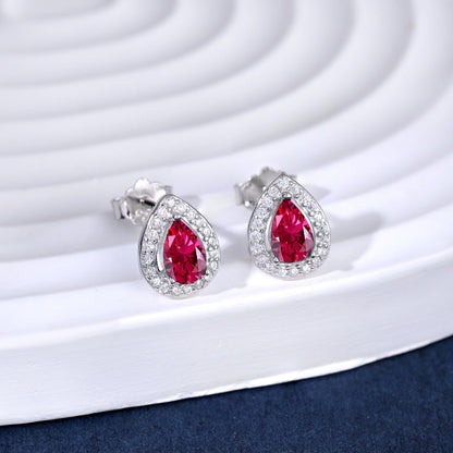 [Love's Uplift]Luxurious Water Drop Shape Earrings