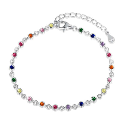 [Love's Uplift]Colorful Bead Array Bracelet
