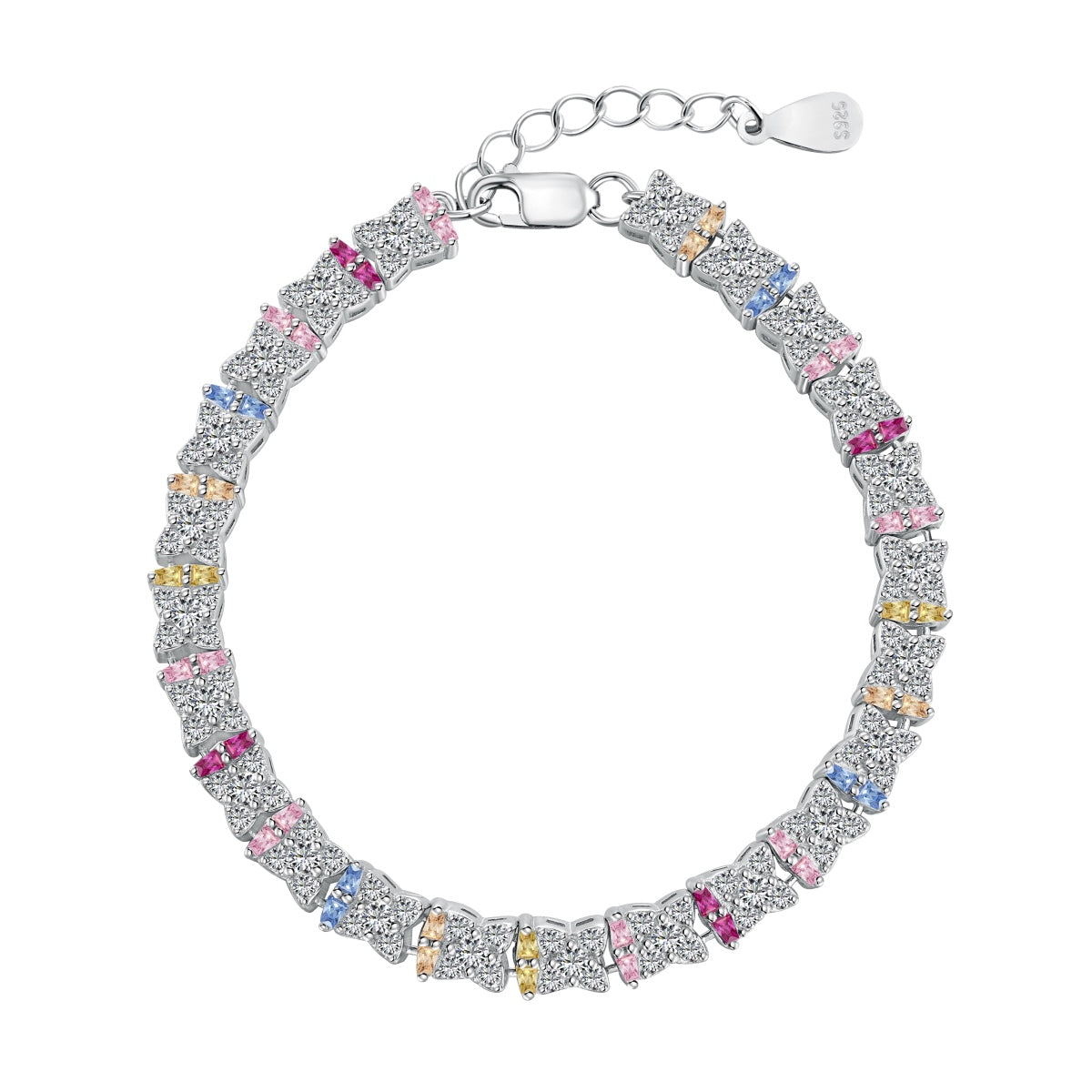 [Love's Uplift]Unique Colorful Flower Shape Daily Bracelet