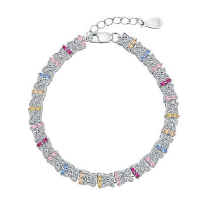 [Love's Uplift]Unique Colorful Flower Shape Daily Bracelet