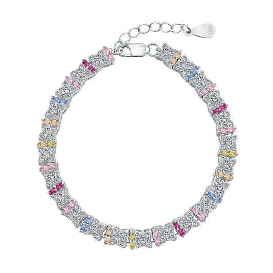[Love's Uplift]Unique Colorful Flower Shape Daily Bracelet