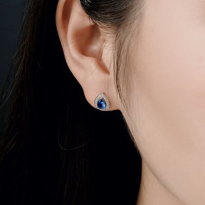 [Love's Uplift]Luxurious Water Drop Shape Earrings