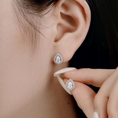 [Love's Uplift]Luxurious Water Drop Shape Earrings