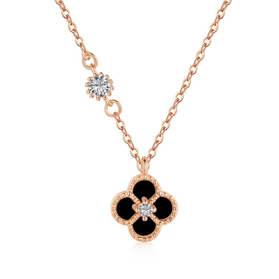 [Love's Uplift]Delicate Flower Shape Necklace