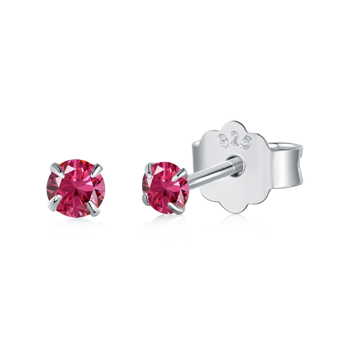 [Love's Uplift]Delicate Solitaire Earrings