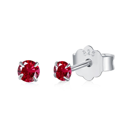[Love's Uplift]Delicate Solitaire Earrings