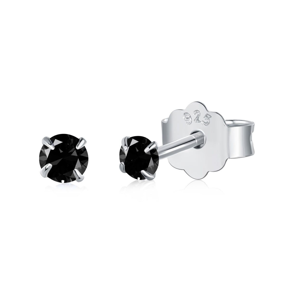 [Love's Uplift]Delicate Solitaire Earrings