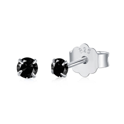 [Love's Uplift]Delicate Solitaire Earrings
