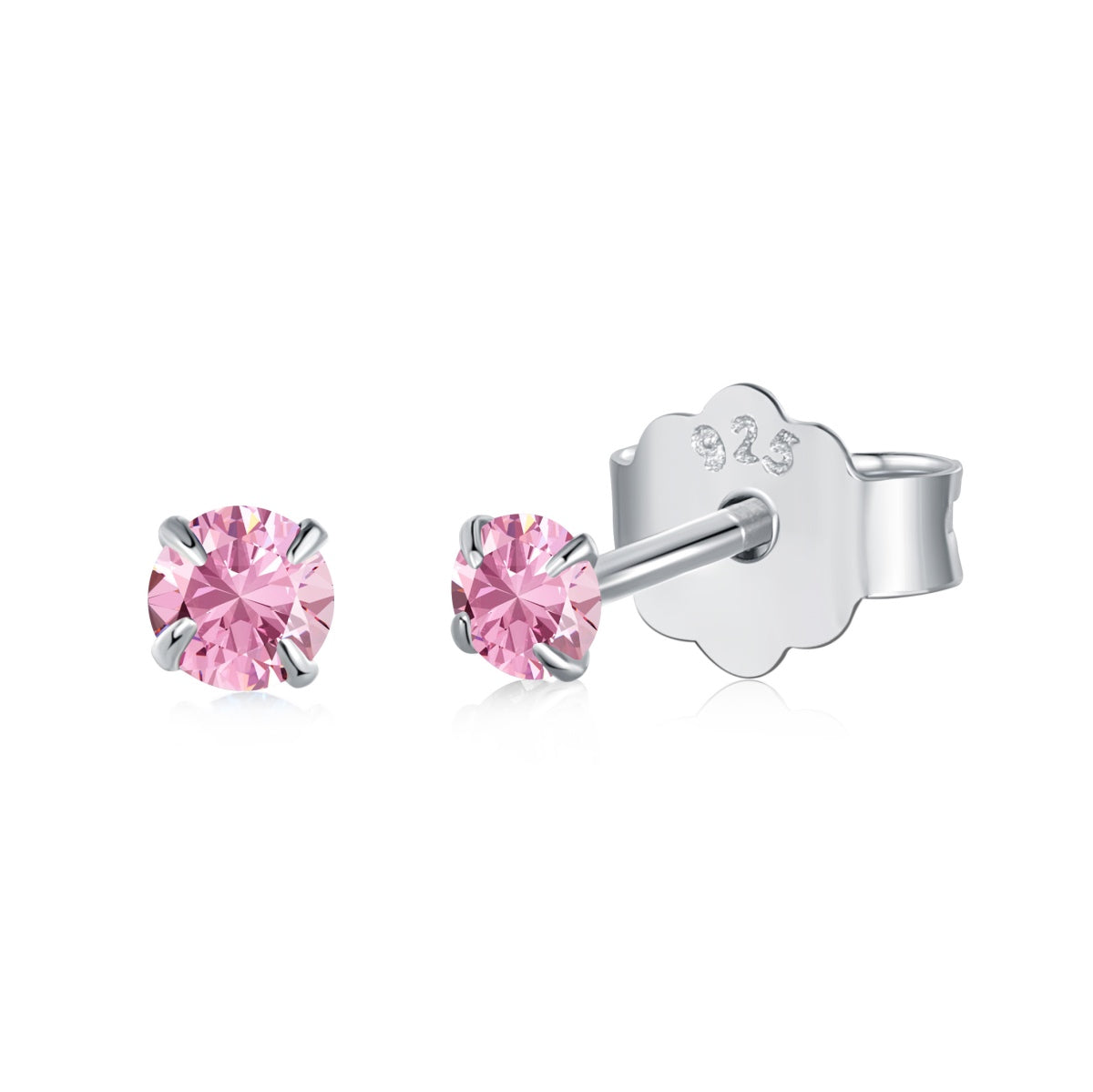[Love's Uplift]Delicate Solitaire Earrings