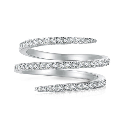 [Love's Uplift]Unique Vibrant Entangle Daily Ring