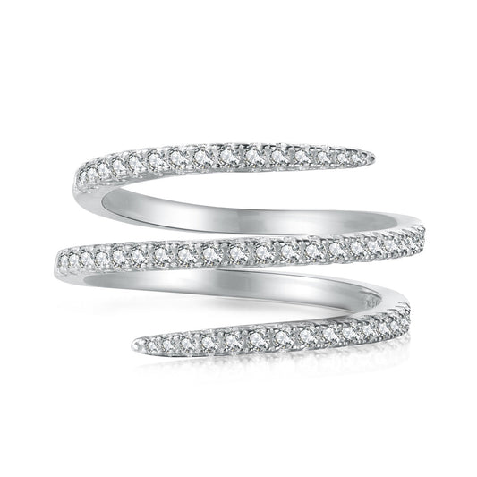[Love's Uplift]Unique Vibrant Entangle Daily Ring