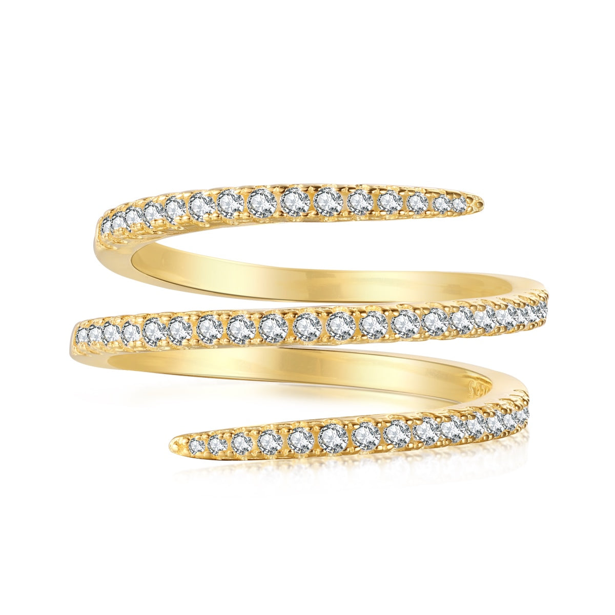 [Love's Uplift]Unique Vibrant Entangle Daily Ring