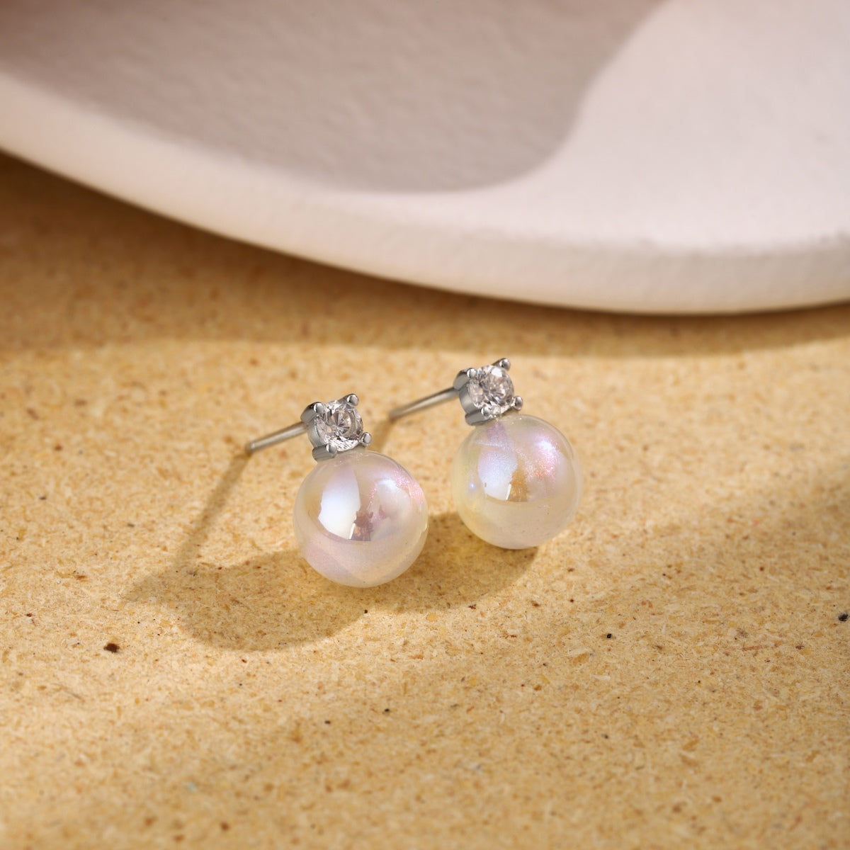 [Love's Uplift]Symphony Mermaid Pearl Earrings