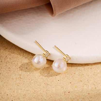 [Love's Uplift]Symphony Mermaid Pearl Earrings