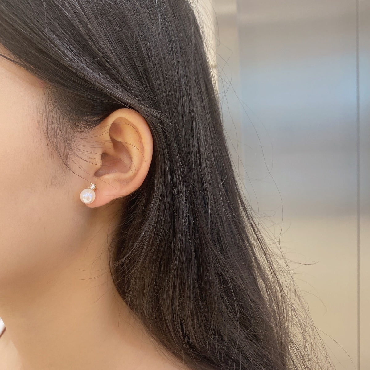 [Love's Uplift]Symphony Mermaid Pearl Earrings