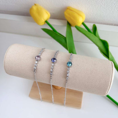 [Love's Uplift]Luxurious Heart Of The Ocean Bracelet