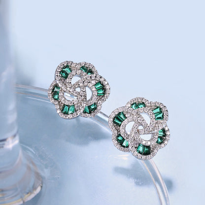 [Love's Uplift]Exquisite Flower Shape Daily Earrings