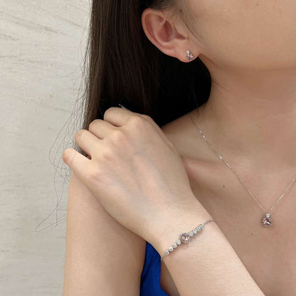 [Love's Uplift]Luxurious Heart Of The Ocean Bracelet