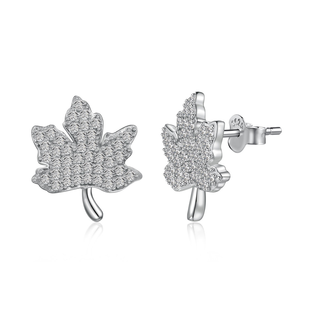 [Love's Uplift]Exquisite Maple Leaf Design Earrings