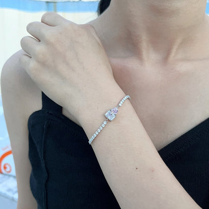 [Love's Uplift]Dazzling Unique Multi Shape Lover Bracelet