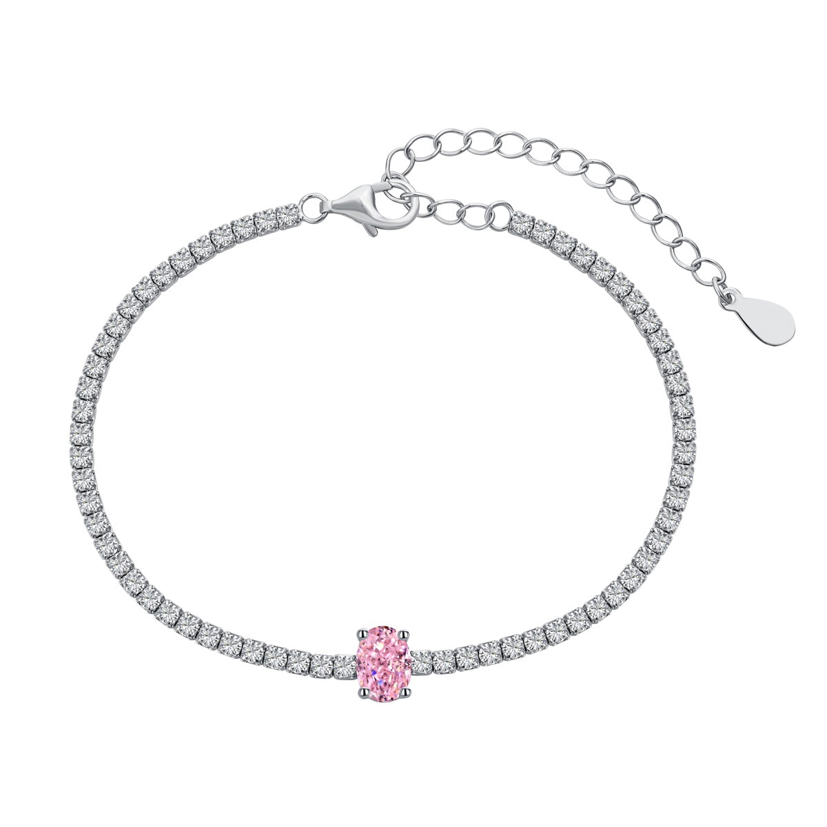[Love's Uplift]0.75 Carat Exquisite Oval Cut Daily Bracelet