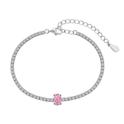 [Love's Uplift]0.75 Carat Exquisite Oval Cut Daily Bracelet
