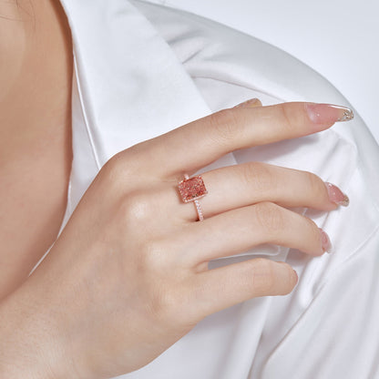 [Love's Uplift]4.0 Carat Luxurious Engagement Ring