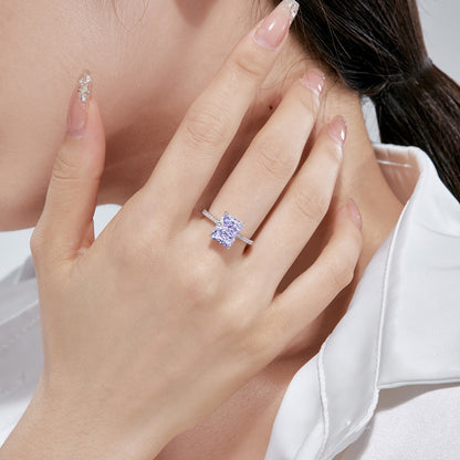 [Love's Uplift]4.0 Carat Luxurious Engagement Ring