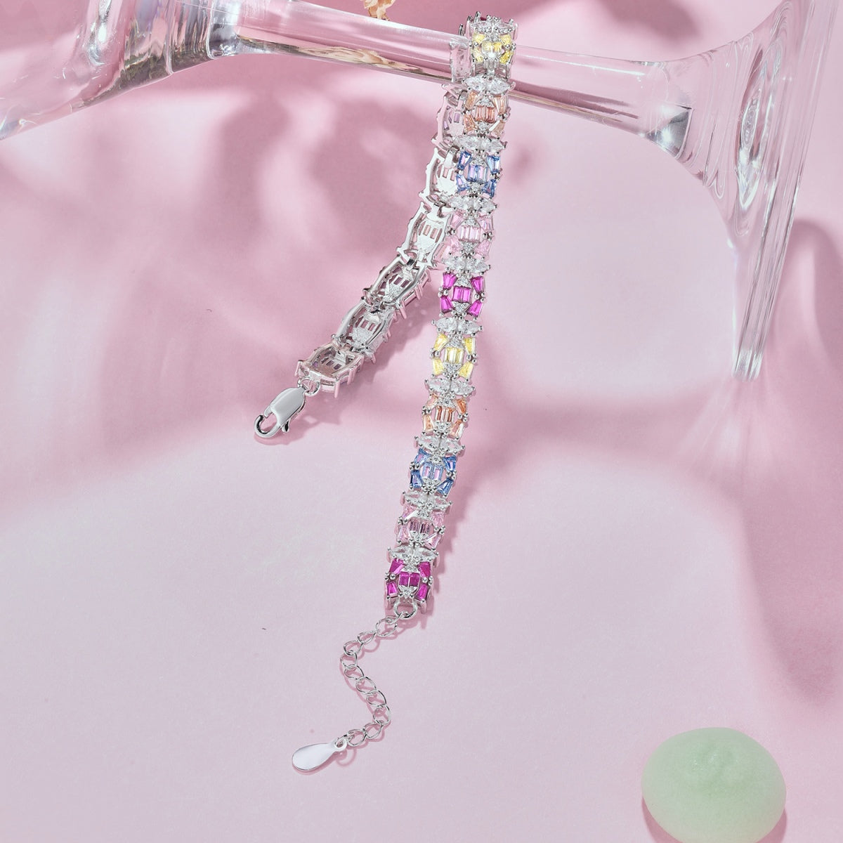 [Love's Uplift]Delicate Colorful Multi Cut Party Bracelet