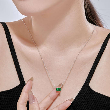 [Love's Uplift]Luxurious Square Shape Colorful Necalack